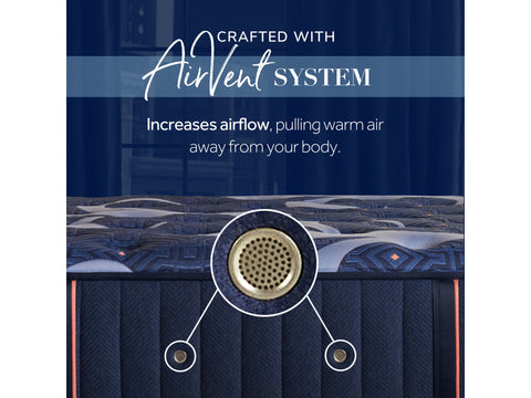 Stearns & Foster Lux Estate Elite Medium Eurotop