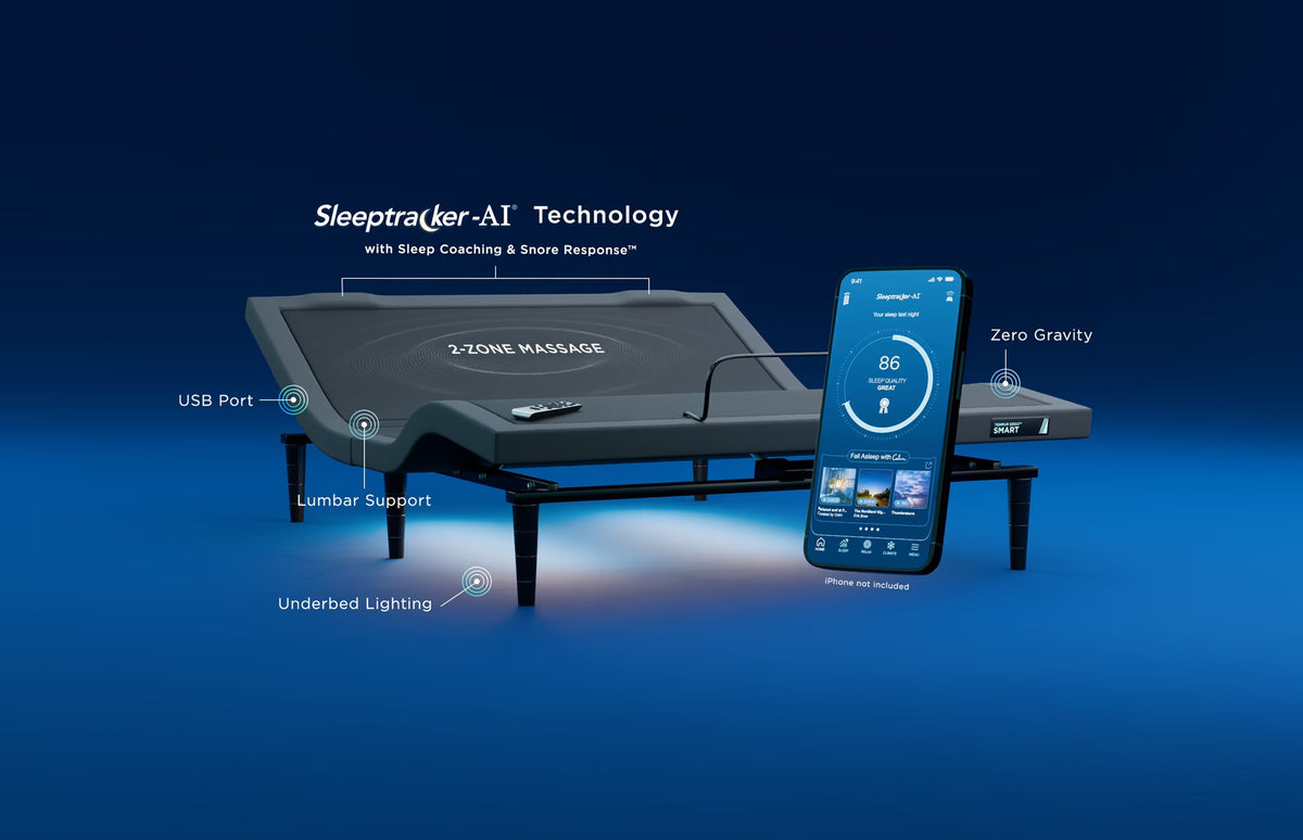 TEMPUR-Ergo® Smart Adjustable Base with SleepTracker