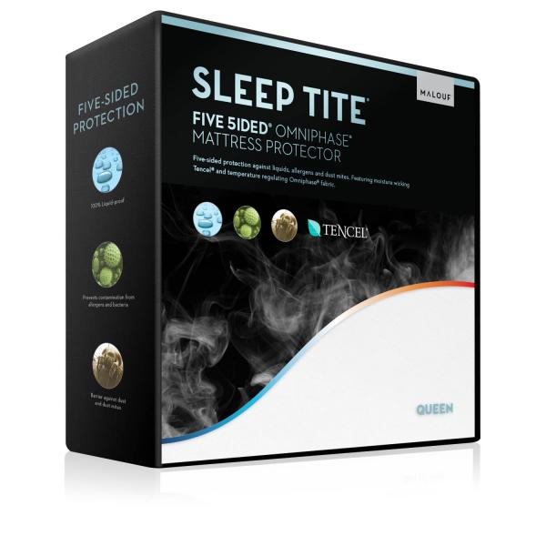 Five 5ided™ Mattress Protector with Tencel™ + Omniphase™